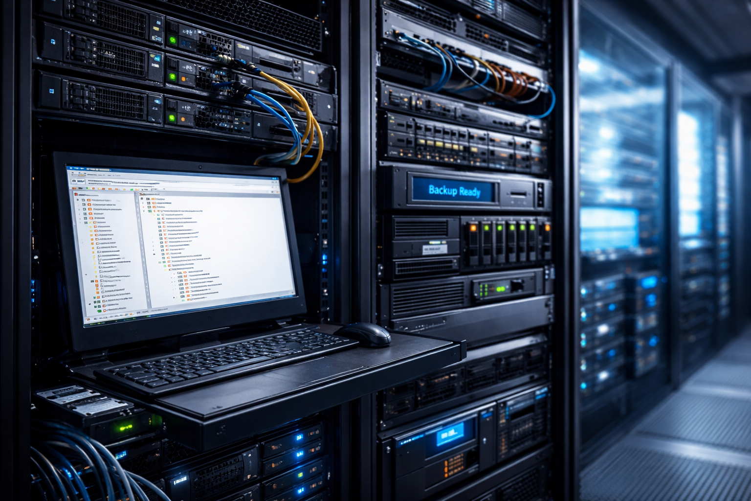 Lokale Infrastruktur: Server, Netzwerk und Systeme